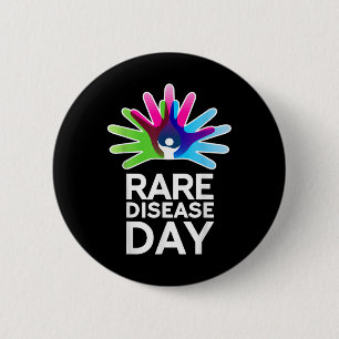 Rare Disease Awareness Shirt - Rare Disease Day 20 6 Cm Round Badge