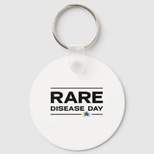 Rare Disease Awareness Shirt - Rare Disease Day 20 Key Ring