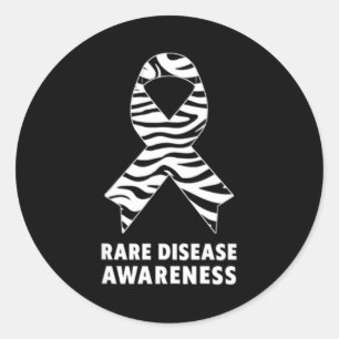 Rare Disease Awareness Shirt - Rare Disease Day Classic Round Sticker