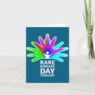 Rare Disease Awareness Shirt - Rare Diseases Day 2 Card