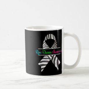Rare Disease Awareness Shirt - Zebra Rare Disease Coffee Mug