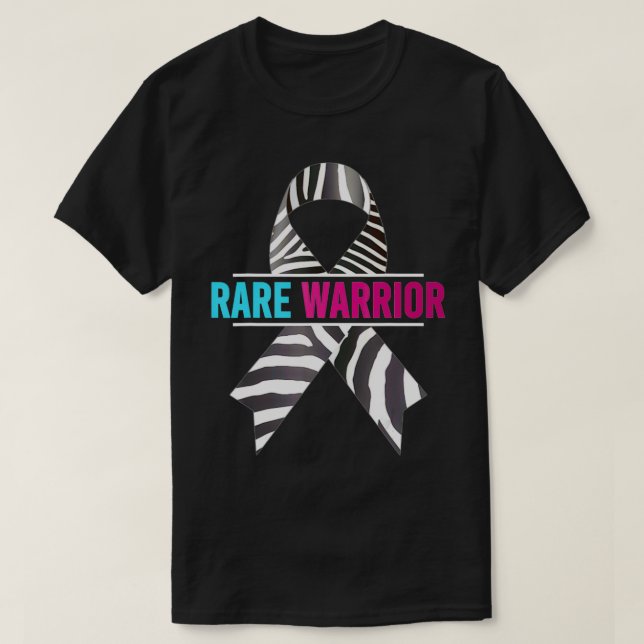 Rare Disease Awareness  Warrior Rare Disease Day 2 T-Shirt (Design Front)