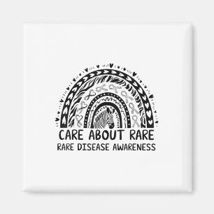 Rare Disease Day 2025 Shirt - Care Rare Disease Aw Magnet