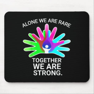 Rare Disease Day 2025 Shirt - Rare Disease Awarene Mouse Pad