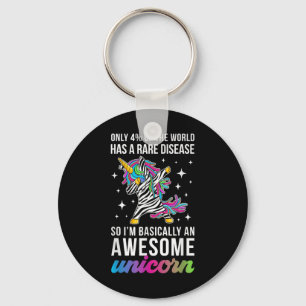 Rare Disease Day For Proud Rare Disease Fighters U Key Ring