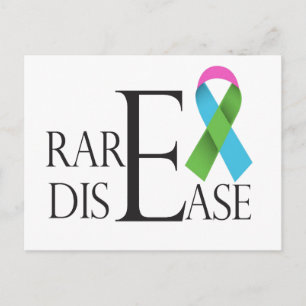 rare disease day postcard