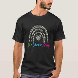 Rare Diseases Day 28 February 2023 Rare Rainbow He T-Shirt