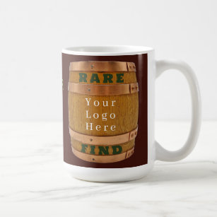 Rare Find Antique Collector Barrel with your Logo Coffee Mug