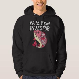 Rare Fish Investor Sigma Grindset Dank Meme Viral Hoodie
