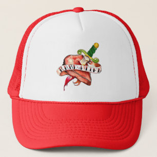 Rare for life trucker hat