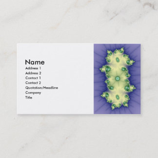Rare Gem - Fractal Business Card