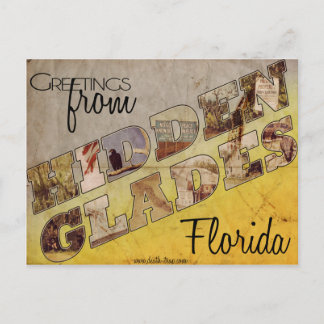 Rare Hidden Glades Postcard