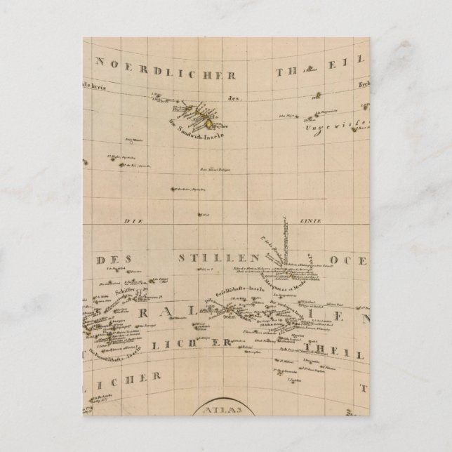 Rare North Pole Projection Postcard (Front)