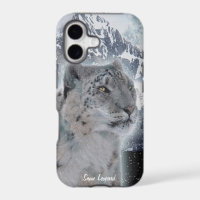 Rare Snow Leopard Big Cat Wildlife iPhone 5 Case