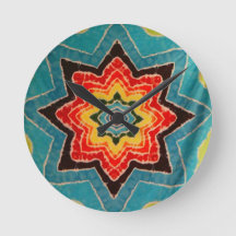 Rare Star Tie Dye PhatDyes Clock