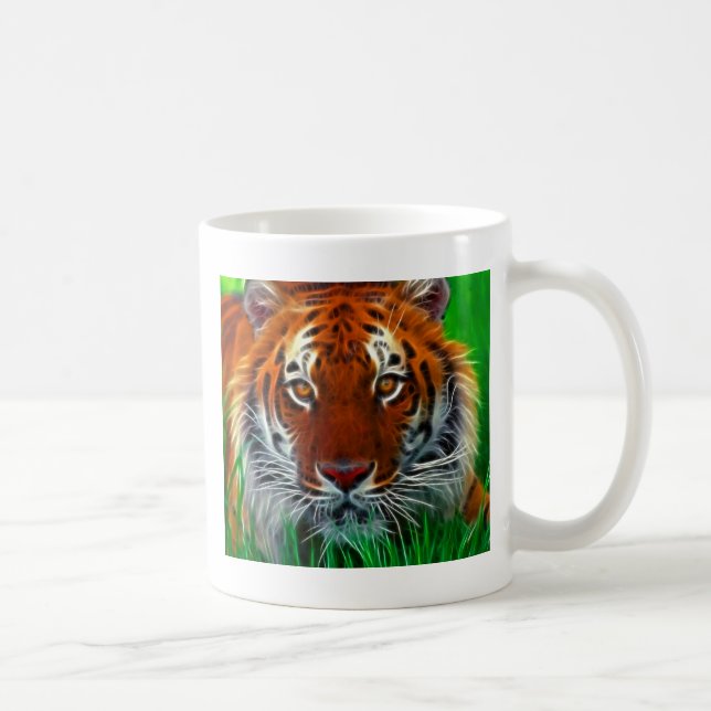 Rare Sumatran Tiger from Indonesia Coffee Mug (Right)