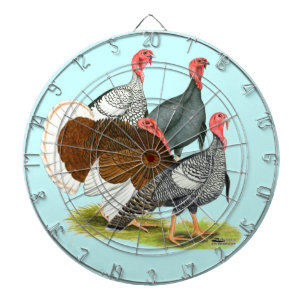 Rare Turkey Quartet Dartboard