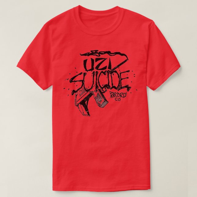 Rare UZI SUIE records T-Shirt (Design Front)