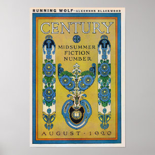 Rare Vintage Century Magazine Poster