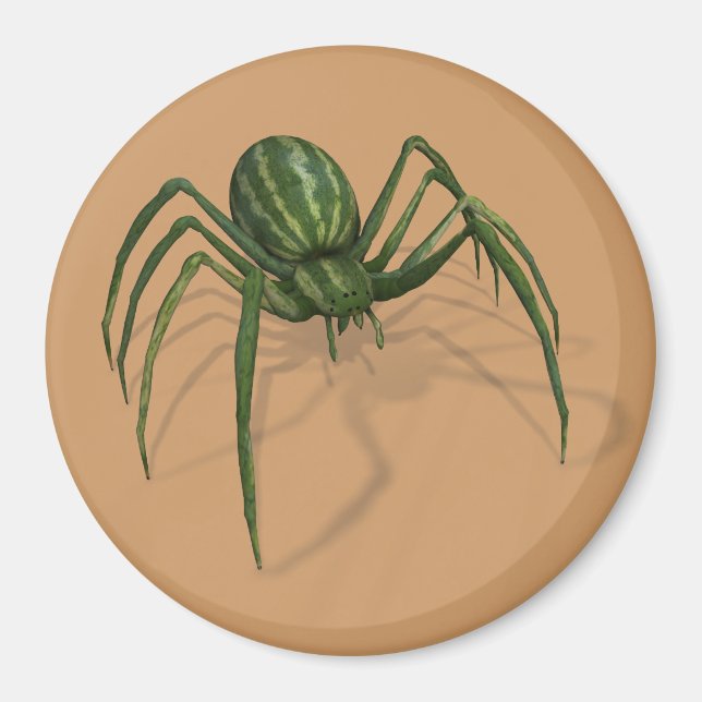 Rare Watermelon Spider Magnet (Front)