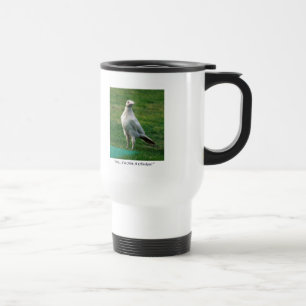 Rare White Raven Gifts Travel Mug