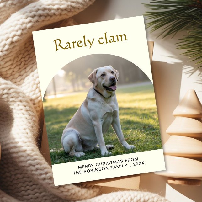 Rarely Christmas Candle Glow | Warm Pet Christmas  Holiday Card (Creator Uploaded)