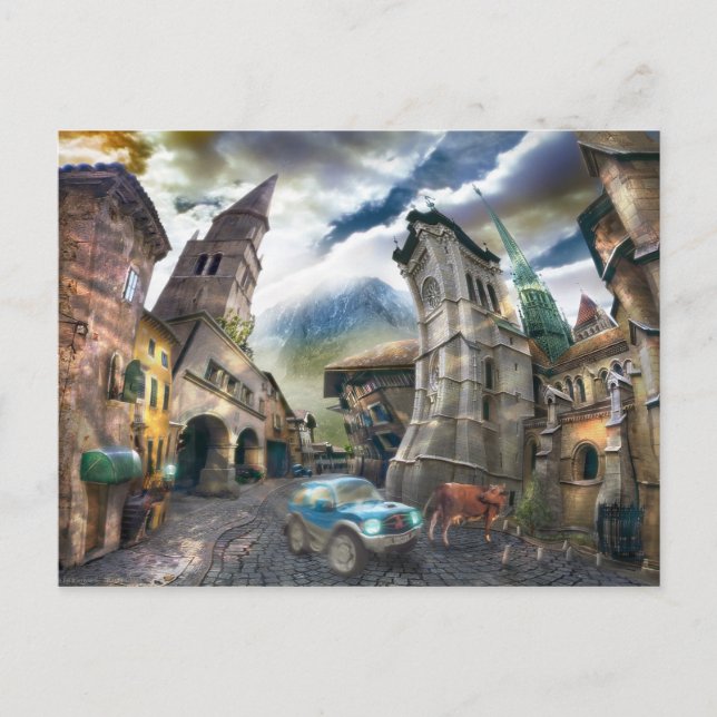 Raro Pueblo Postcard (Front)