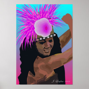 Rarotonga Tamure Poster