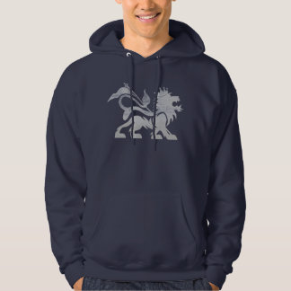 Ras Lion Navy Hoodie