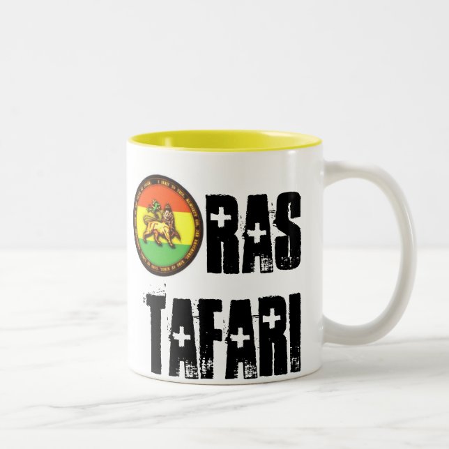 Ras Tafari Mug - Yellow (Right)
