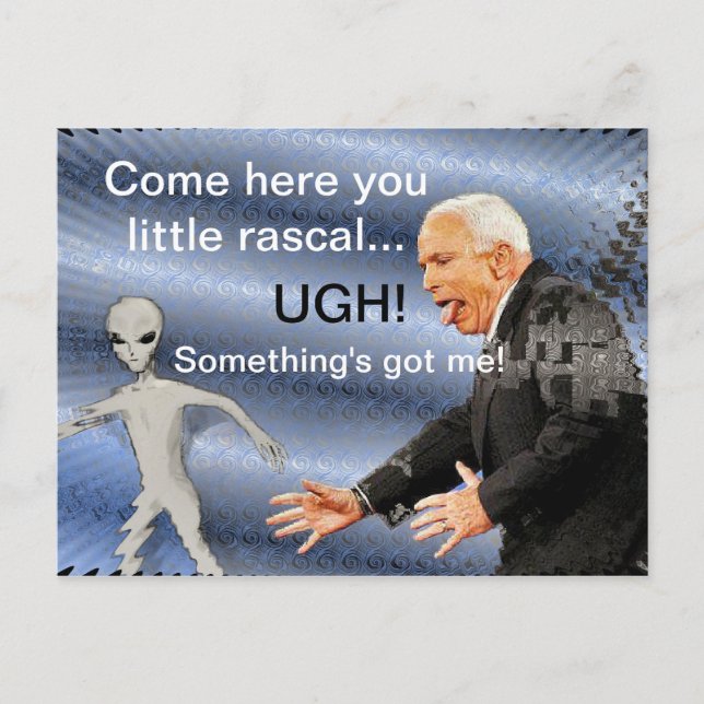 Rascal Alien Postcard (Front)