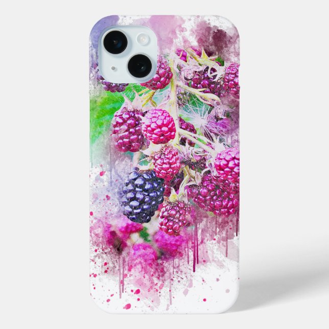 Raspberries Case-Mate iPhone Case (Back)