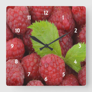 Raspberries Clock