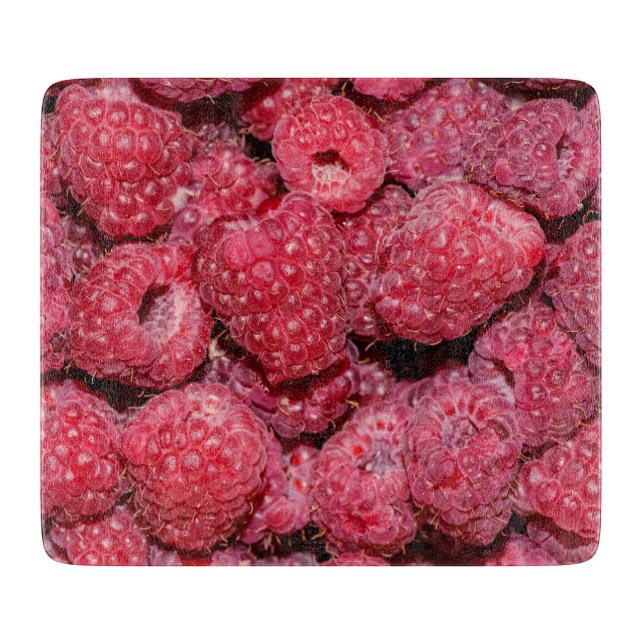 Raspberries Cutting Board (Front)