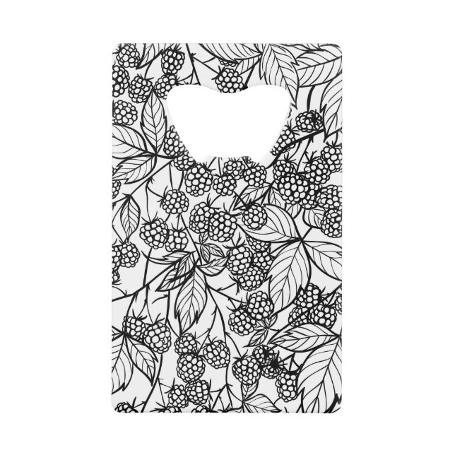 Raspberries hand drawn pattern (Front)