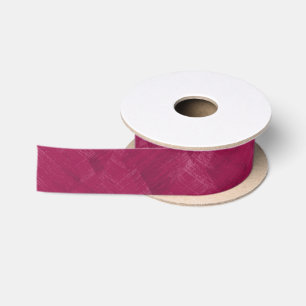 Raspberry abstract grunge pattern. satin ribbon