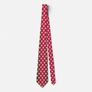 Raspberry & Black Ombré Tie