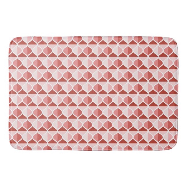 Raspberry Blush Bath Mat (Front)