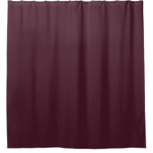 Raspberry Burgundy, Solid Burgundy  Shower Curtain