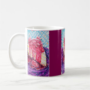 Raspberry Cake Coffee Mug