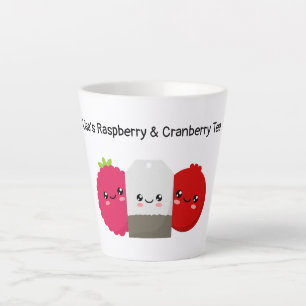 Raspberry & Cranberry Tea Latte Mug