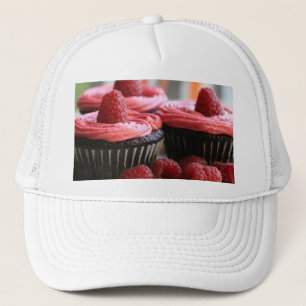 Raspberry Cupcakes Trucker Hat