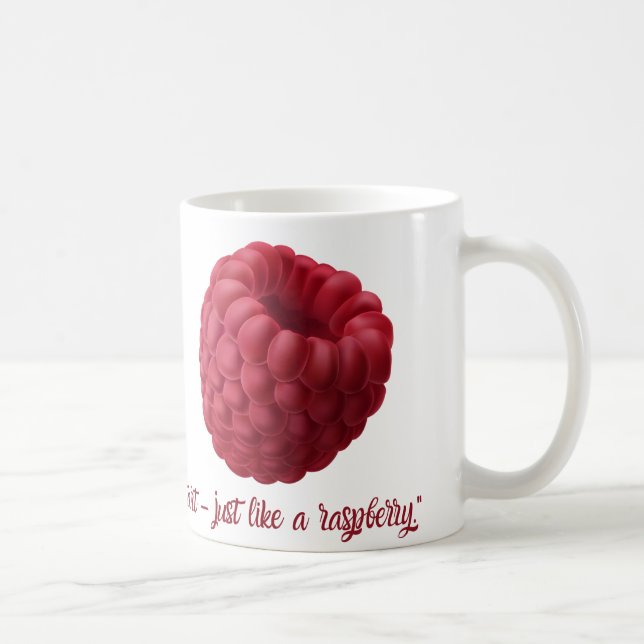  Raspberry design mug (Right)