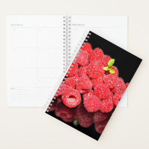 raspberry, food, fruit, berry, ripe, fresh, planner