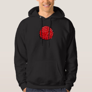 Raspberry Fruit DIY Couples Group Party Halloween Hoodie