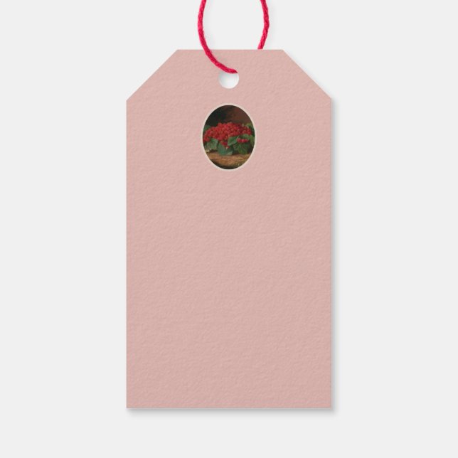 Raspberry Gift tag (Back)