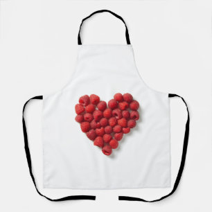 Raspberry Heart Apron