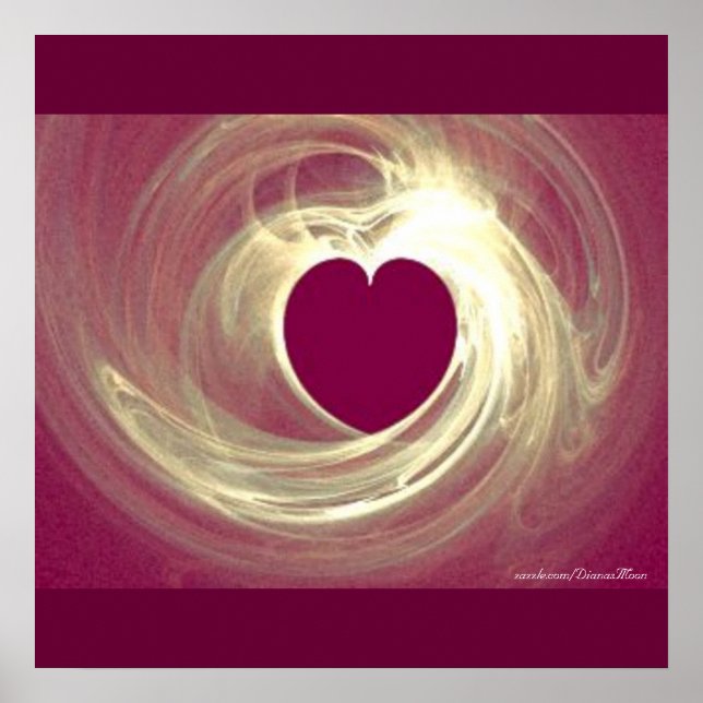 Raspberry Heart Poster (Front)