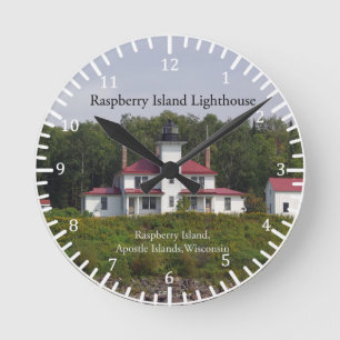 Raspberry Island Lighthouse clock