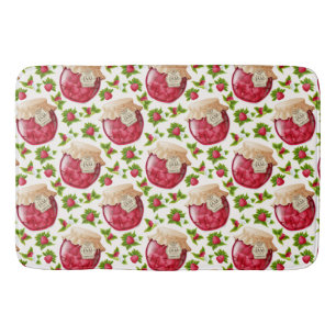 Raspberry Jam Bath Mat